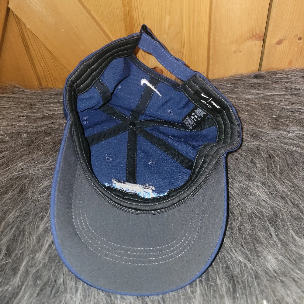 Nike Golf Legacy91 Custom Smucker’s Uncrustables Dri-FIT Hat Navy Blue Nwt